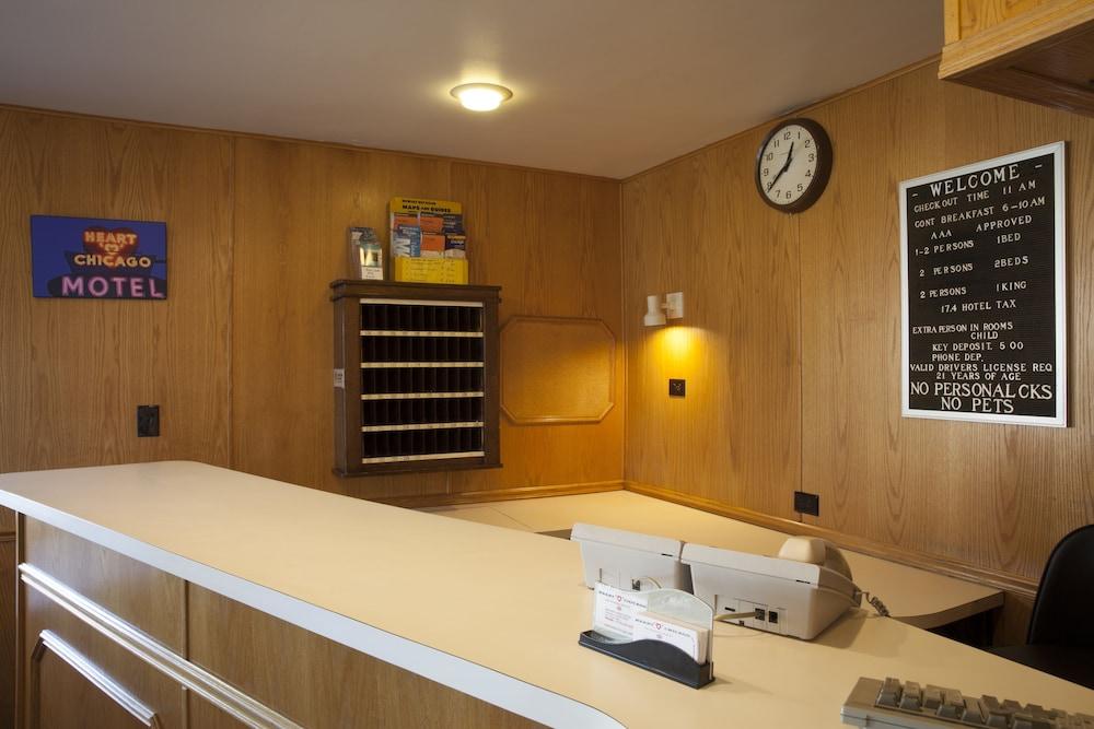 Heart O' Chicago Motel Eksteriør bilde
