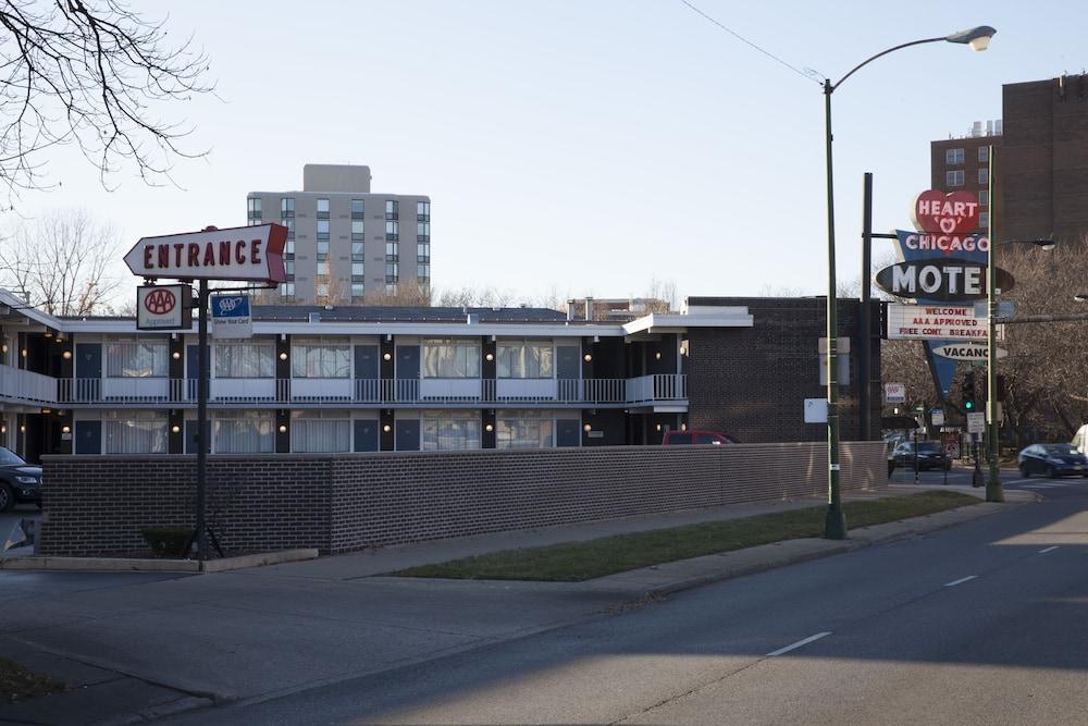 Heart O' Chicago Motel Eksteriør bilde