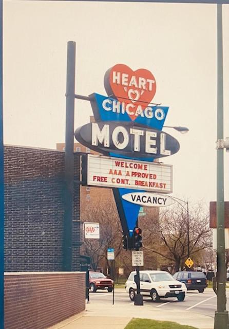 Heart O' Chicago Motel Eksteriør bilde